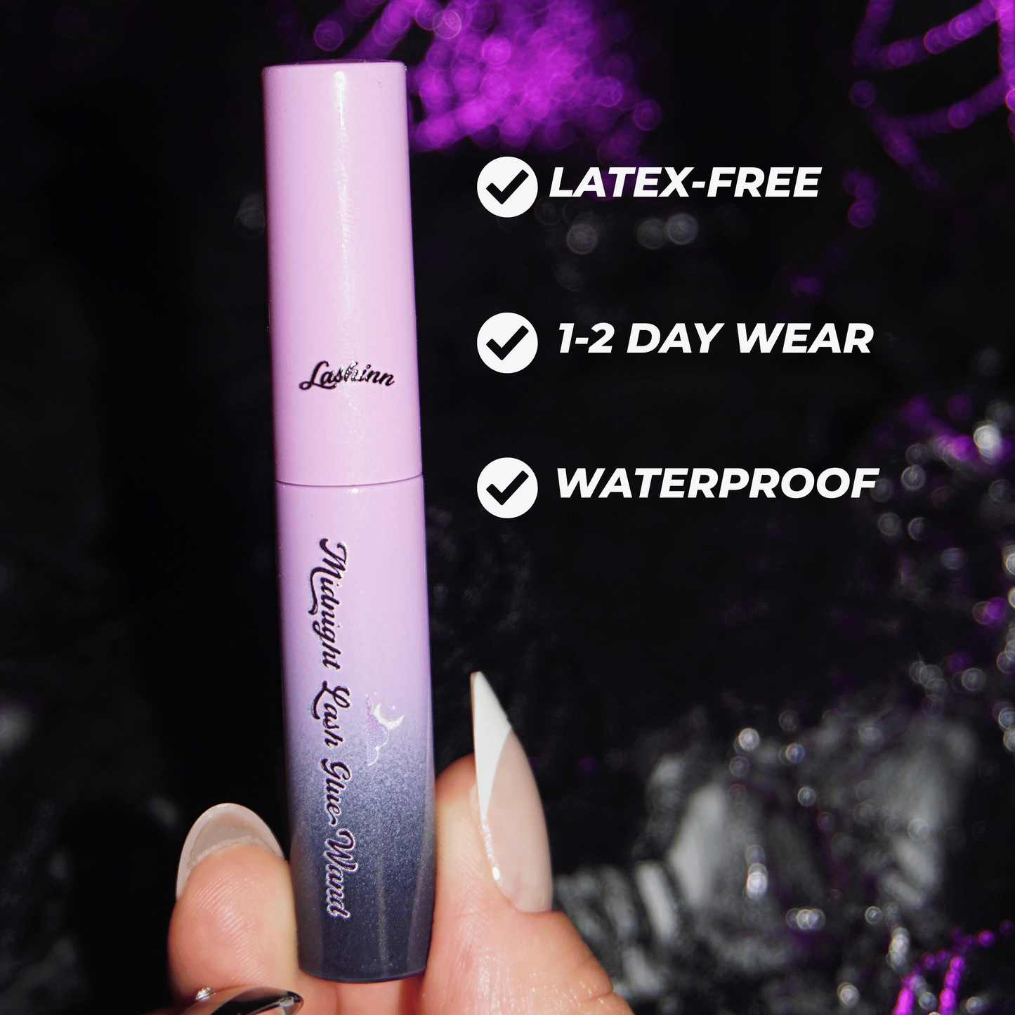 Midnight Lash Glue Wand
