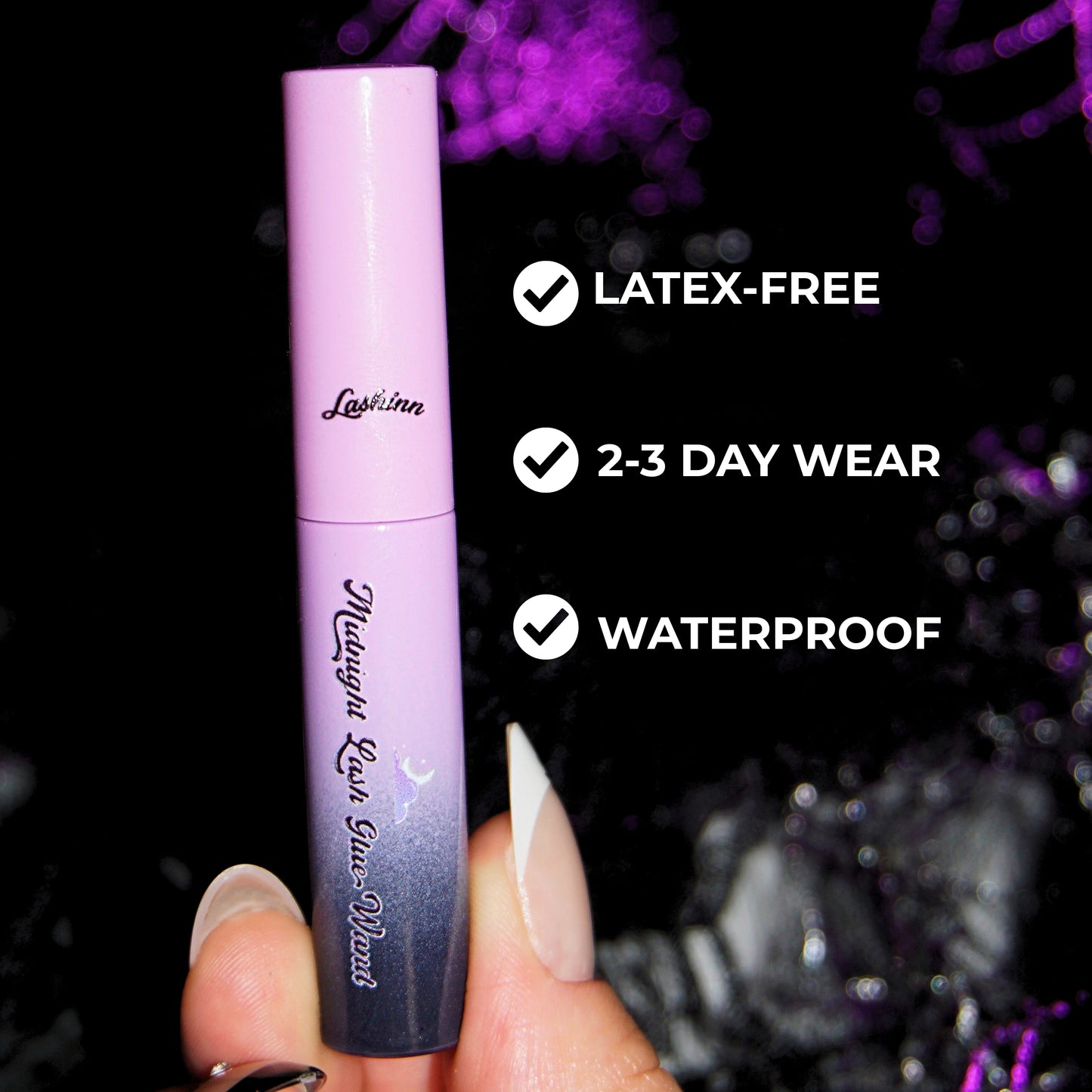 Midnight Lash Glue Wand